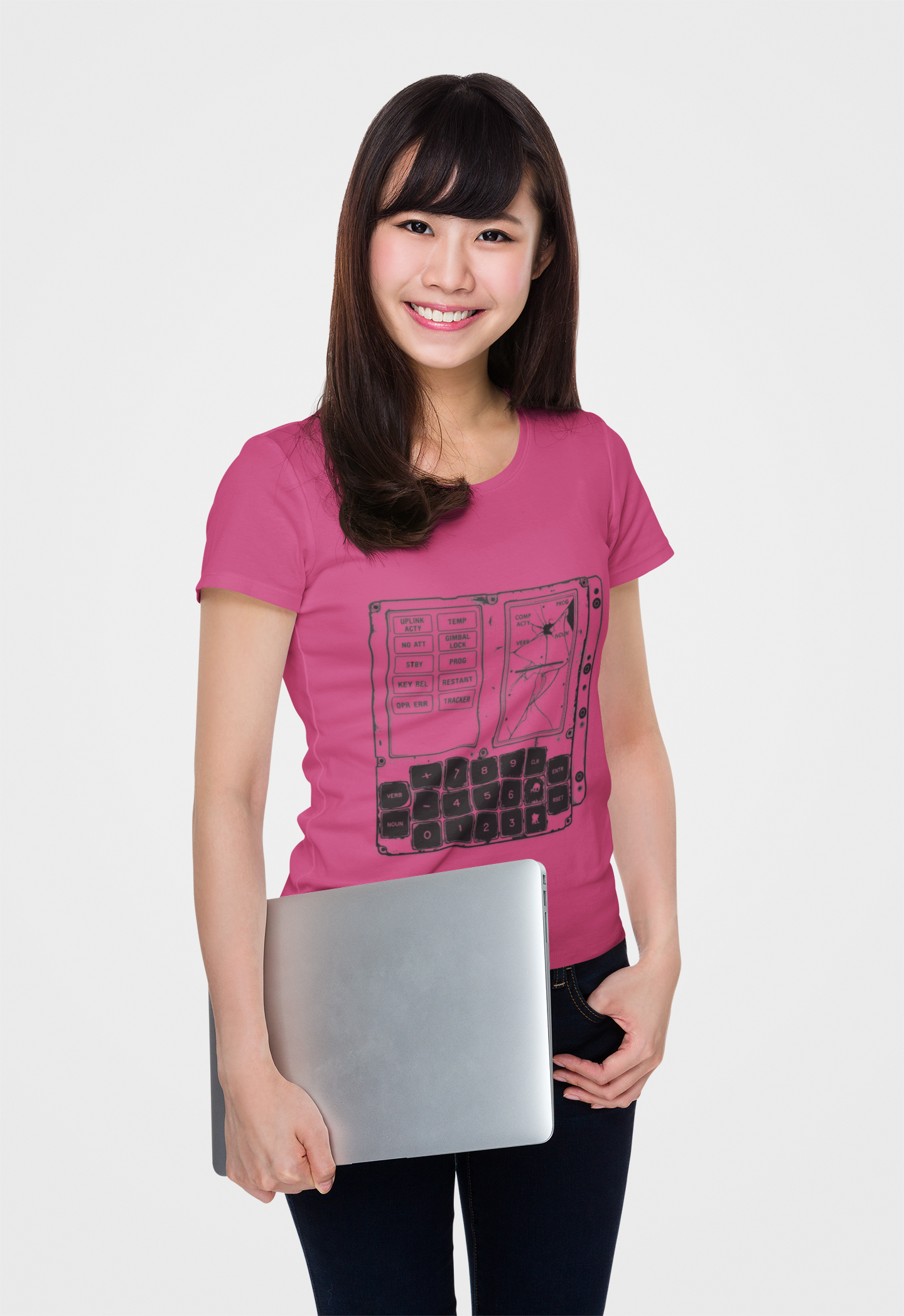 Margaret Hamilton Quote Shirt | Apollo Guidance Computer DSKY Graphic | Women in Tech STEM Gift | Distressed Retro Space Coding Tee | Engineer