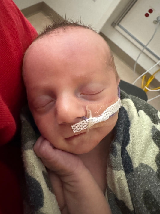 The newest—and smallest—member of the Full Boar crew.