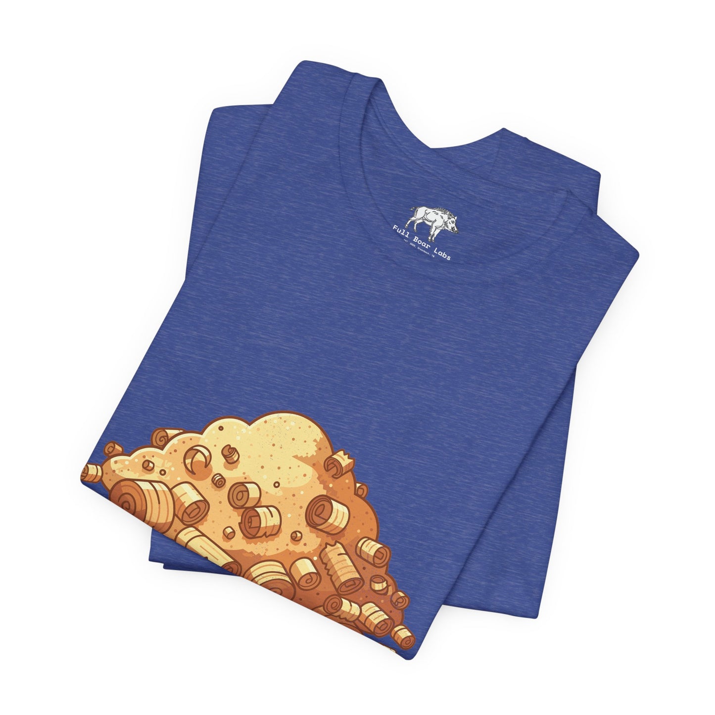 Funny Woodworking Shirt for Men - "Man Glitter" Sawdust Tee - Carpenter Dad Gift - Woodworker Husband T-Shirt