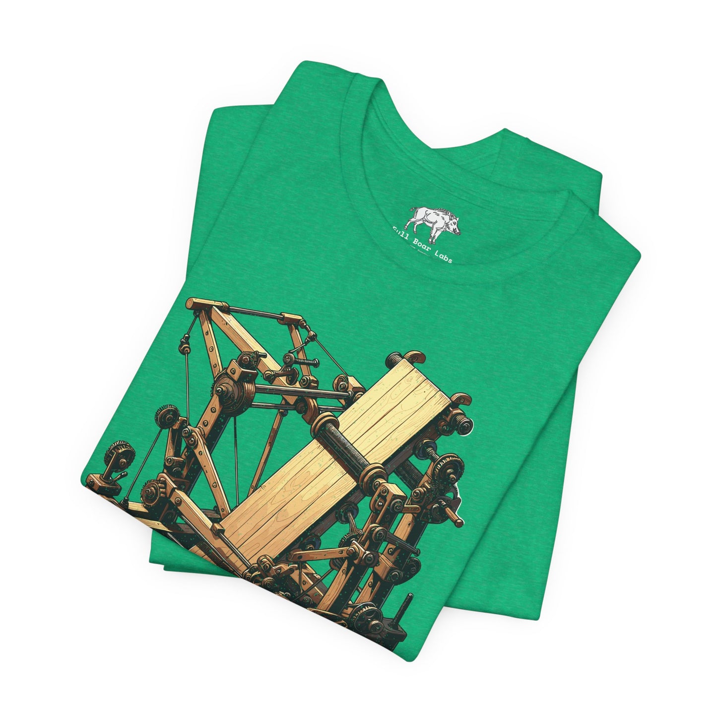 Funny Woodworking Shirt for Men - The "Board Stretcher" Mythical Tool - Carpenter Apprentice Prank Tee - Construction Gag Gift
