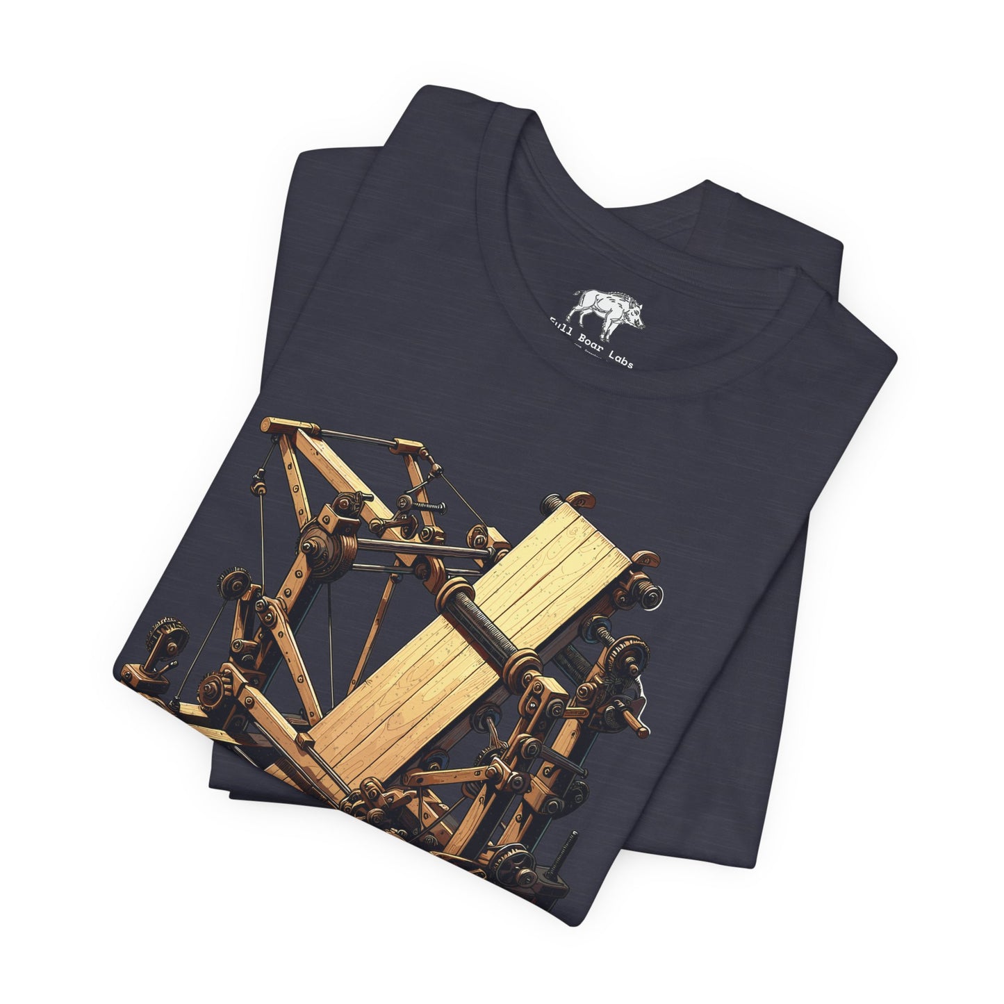 Funny Woodworking Shirt for Men - The "Board Stretcher" Mythical Tool - Carpenter Apprentice Prank Tee - Construction Gag Gift