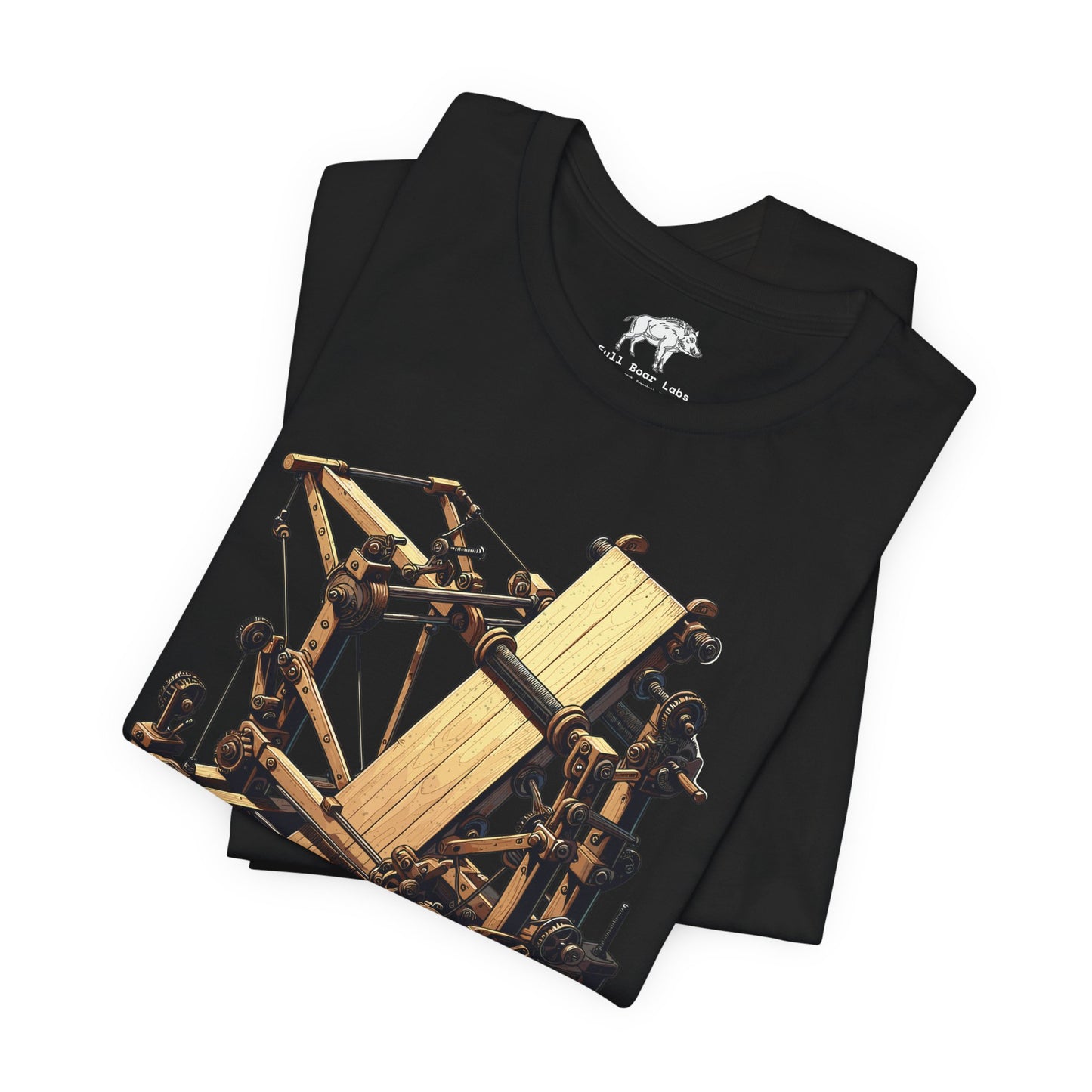 Funny Woodworking Shirt for Men - The "Board Stretcher" Mythical Tool - Carpenter Apprentice Prank Tee - Construction Gag Gift
