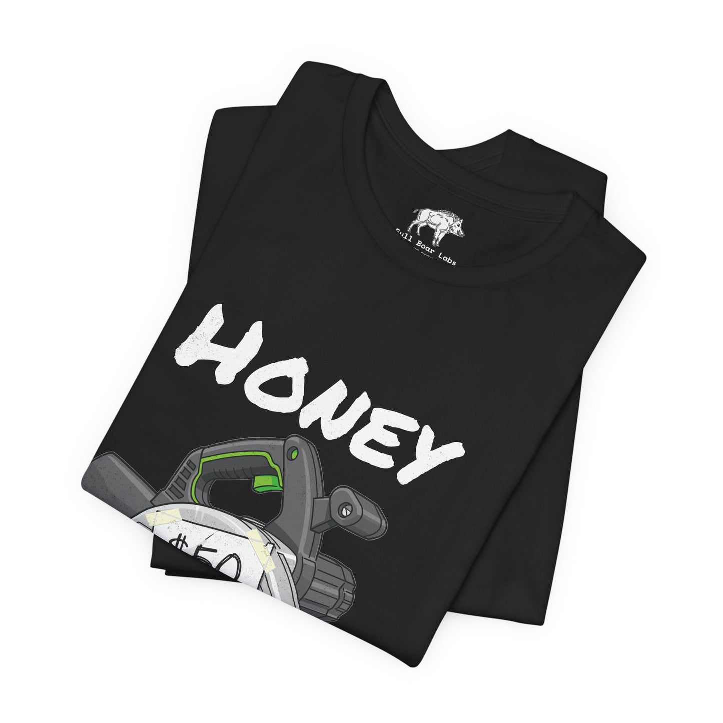Funny Woodworker Shirt for Husband - "Honey It Was Only 50 dollars" - New Tool Dad Joke - Track Saw Carpenter Tee