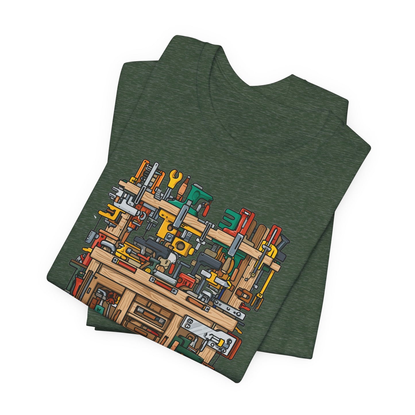 Don't Clamp My Style T-Shirt | Funny Woodworking Shirt for Dad | Carpenter Gift | Workshop Humor Tee | Sawdust & Makers Shirt | Unisex