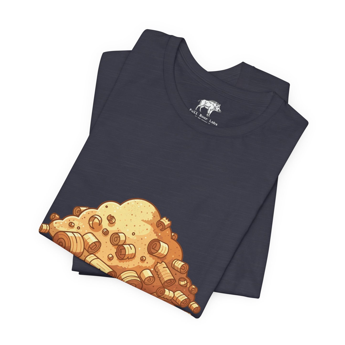 Funny Woodworking Shirt for Men - "Man Glitter" Sawdust Tee - Carpenter Dad Gift - Woodworker Husband T-Shirt