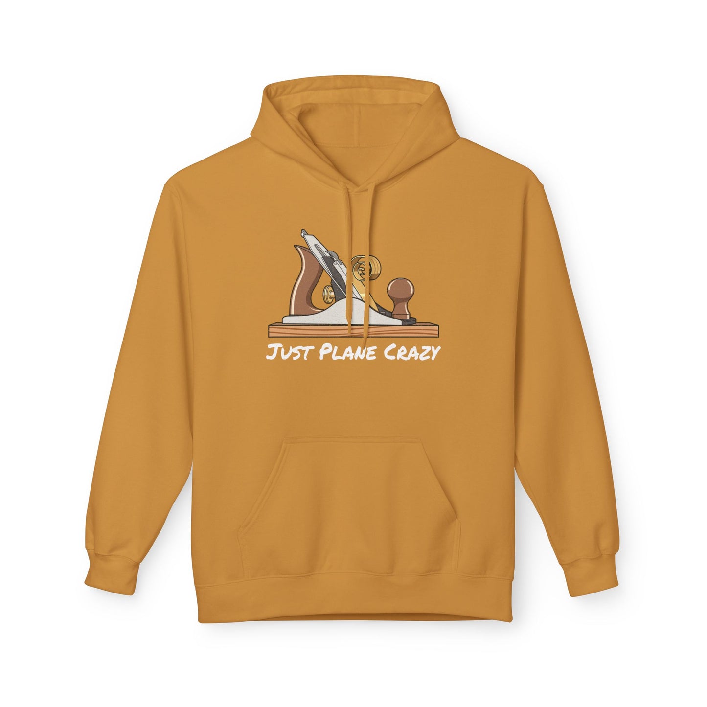 The "Just Plane Crazy" Hoodie - Woodworker Edition