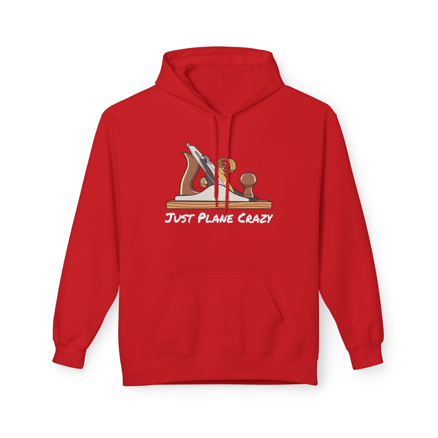 The "Just Plane Crazy" Hoodie - Woodworker Edition