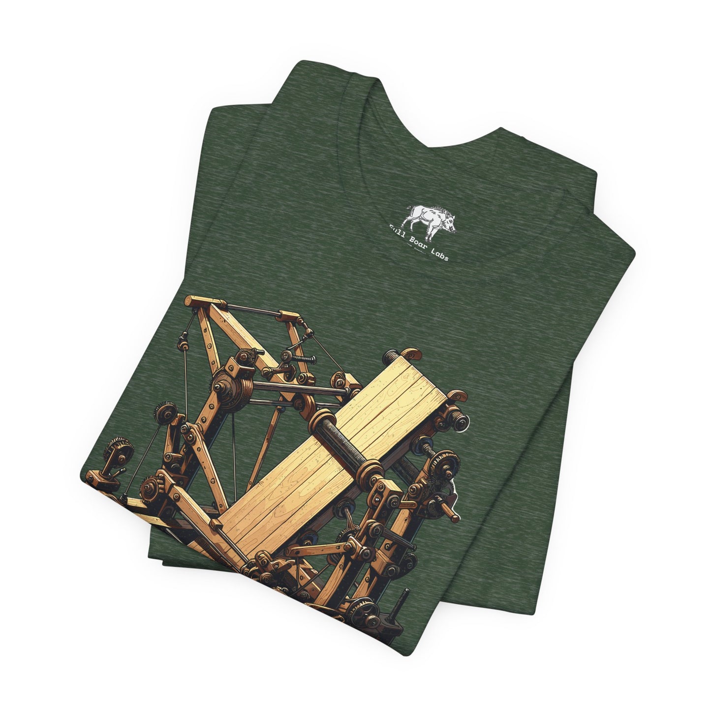 Funny Woodworking Shirt for Men - The "Board Stretcher" Mythical Tool - Carpenter Apprentice Prank Tee - Construction Gag Gift
