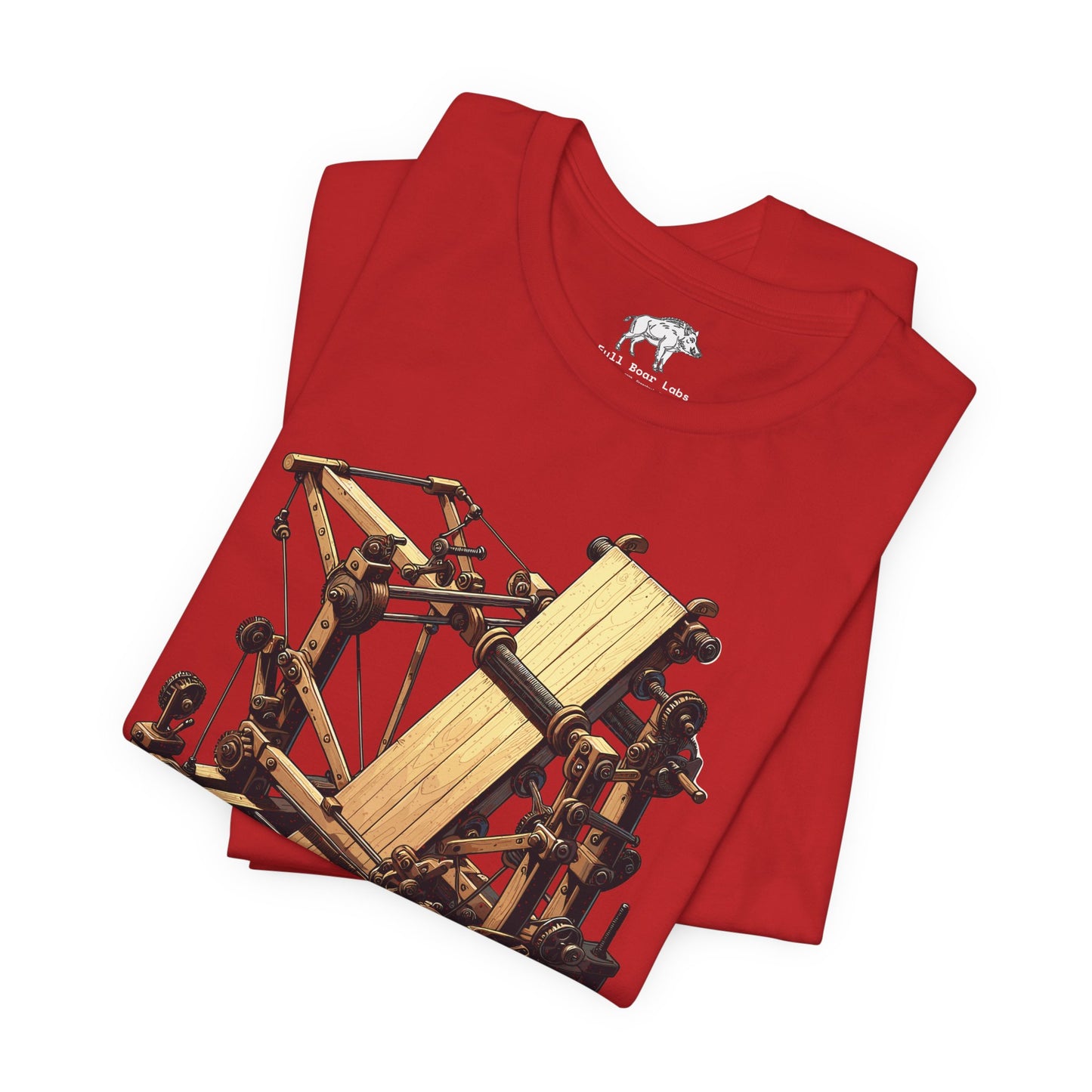 Funny Woodworking Shirt for Men - The "Board Stretcher" Mythical Tool - Carpenter Apprentice Prank Tee - Construction Gag Gift