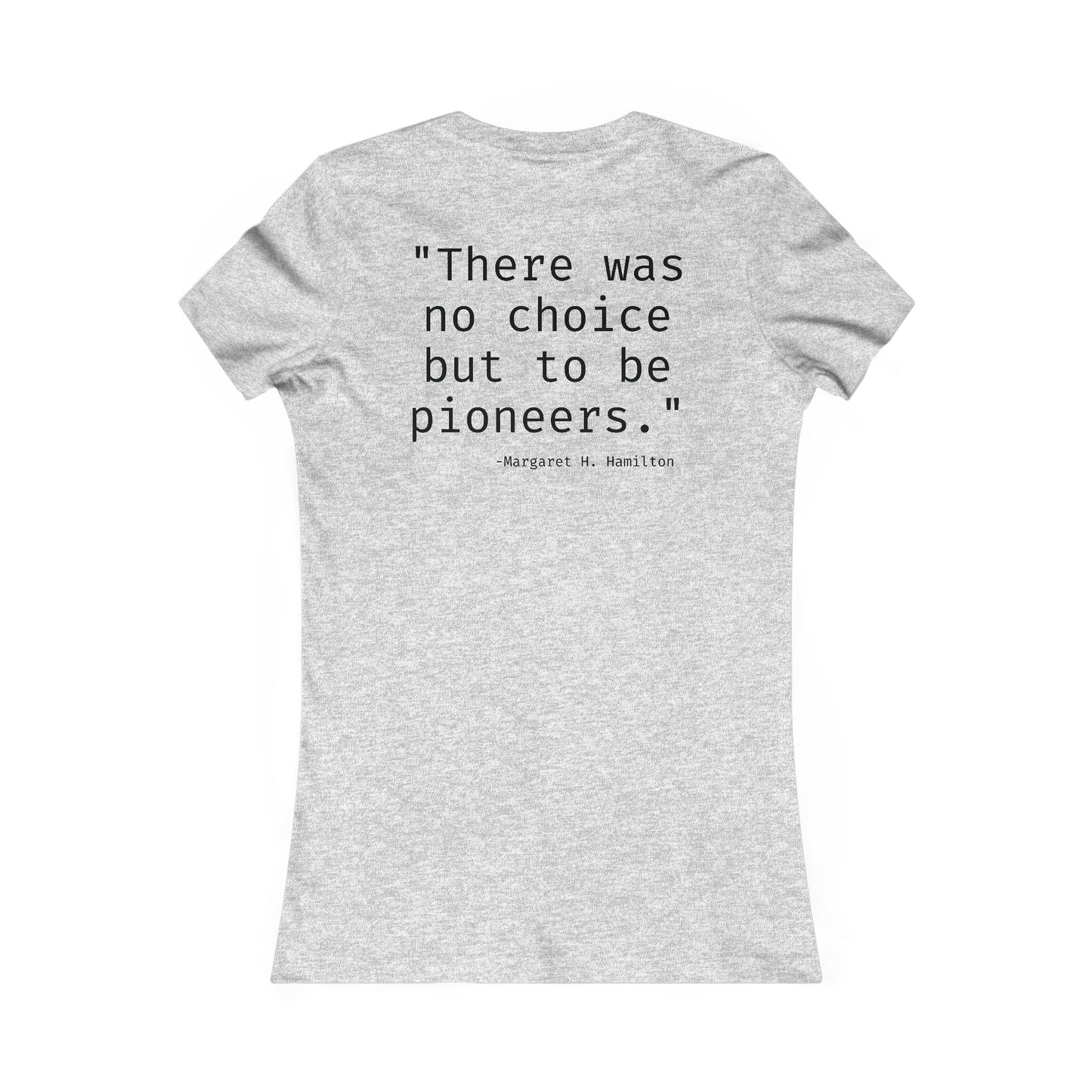 Margaret Hamilton Quote Shirt | Apollo Guidance Computer DSKY Graphic | Women in Tech STEM Gift | Distressed Retro Space Coding Tee | Engineer