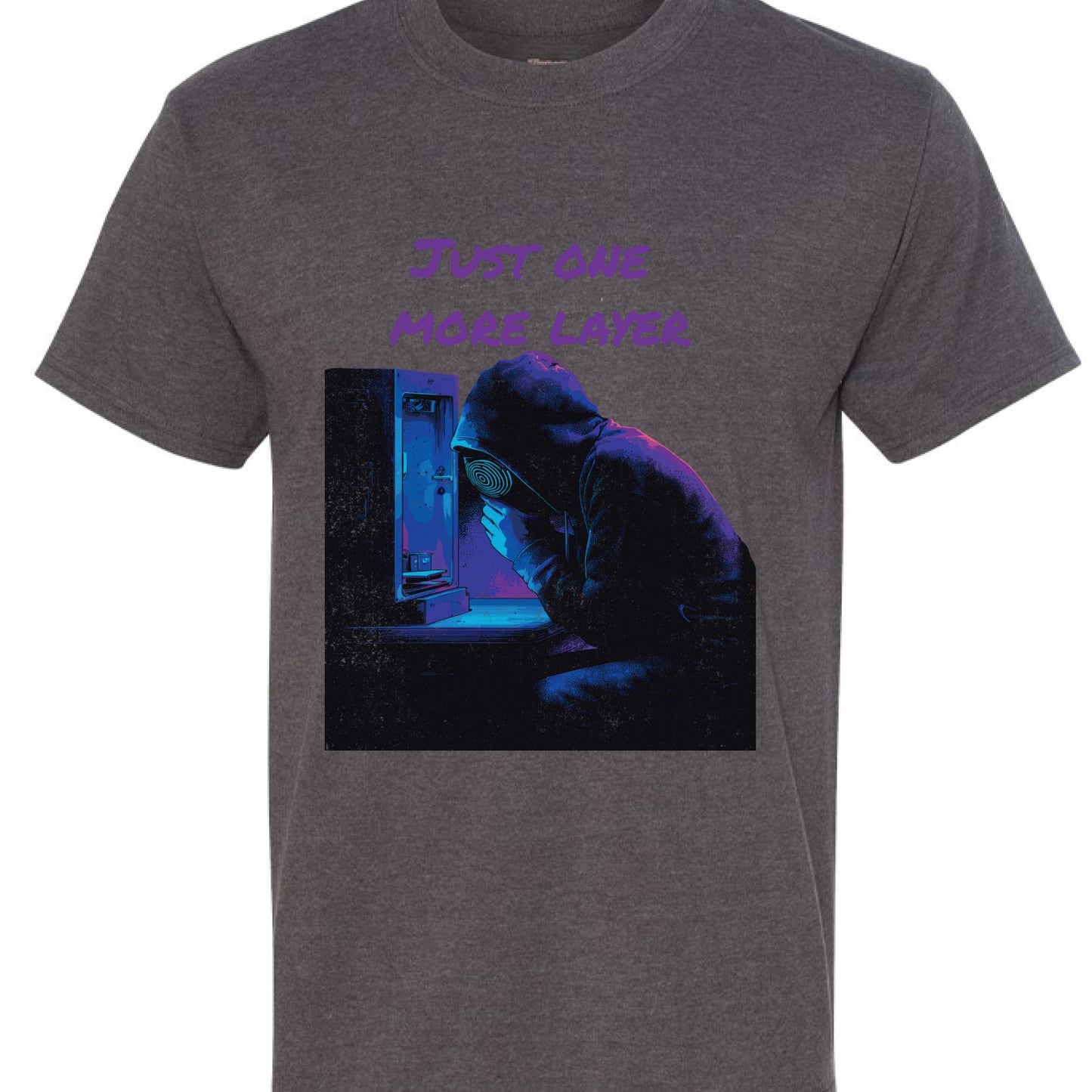 CHARCOAL HEATHER - FRONT