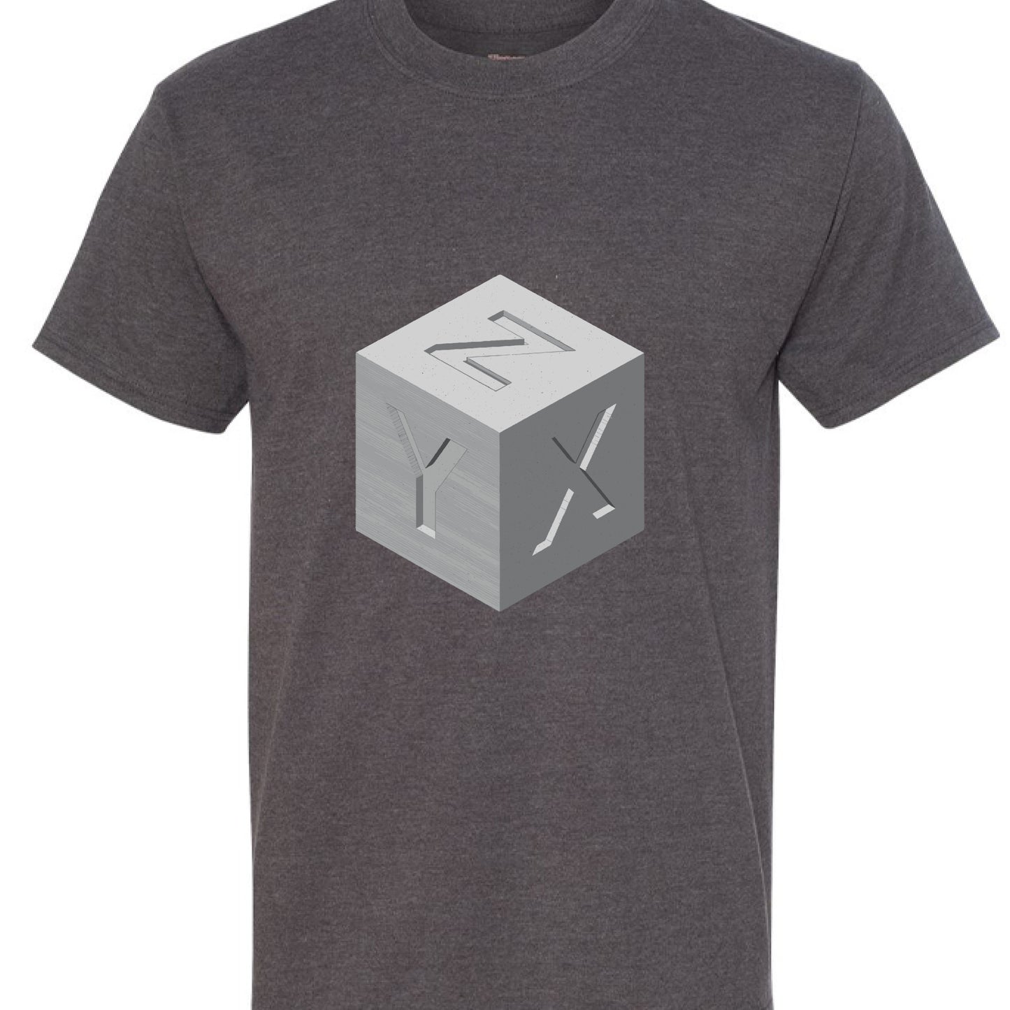 CHARCOAL HEATHER - FRONT