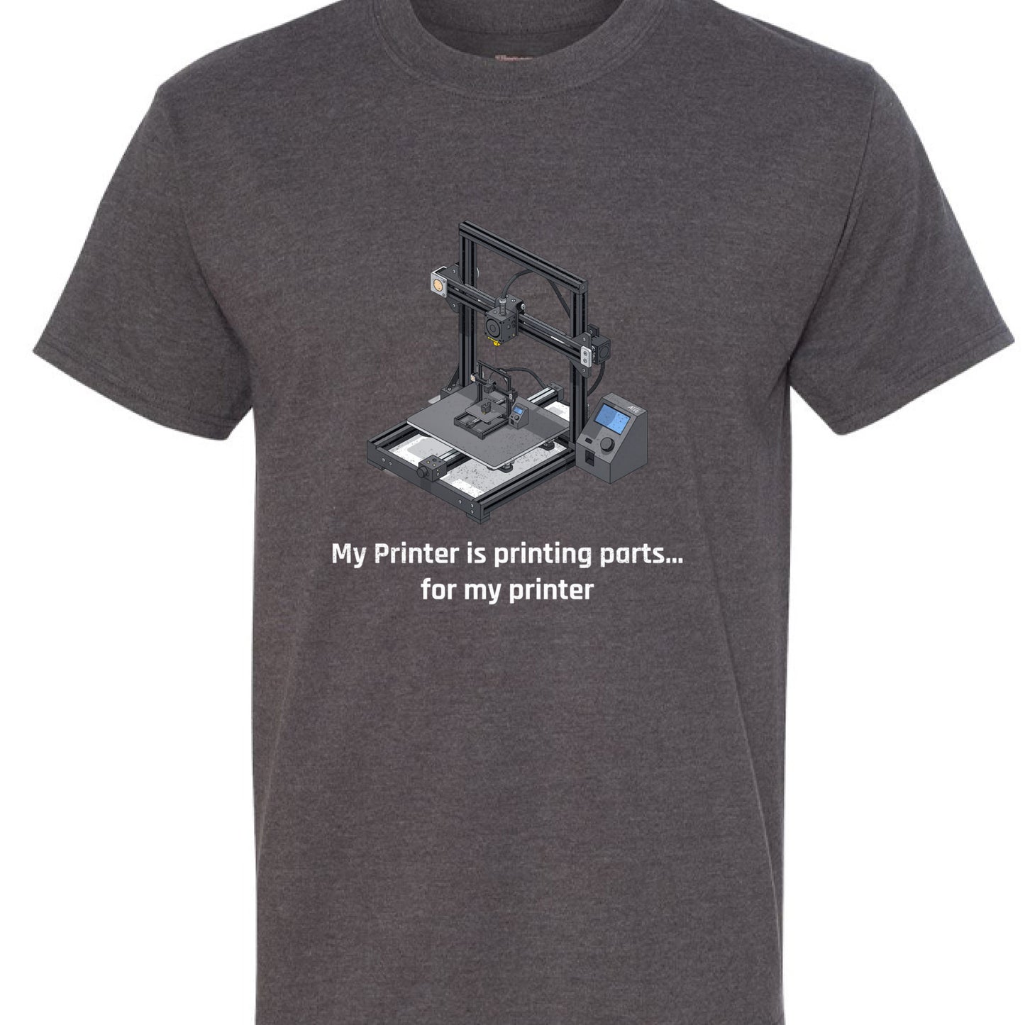 CHARCOAL HEATHER - FRONT