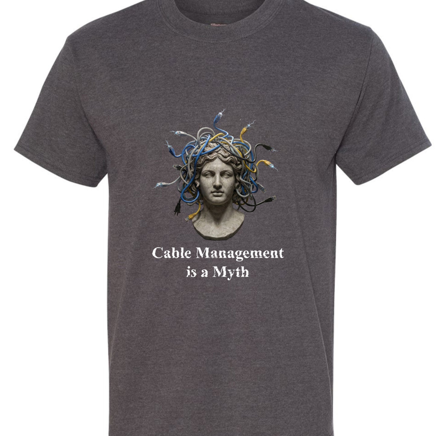 CHARCOAL HEATHER - FRONT