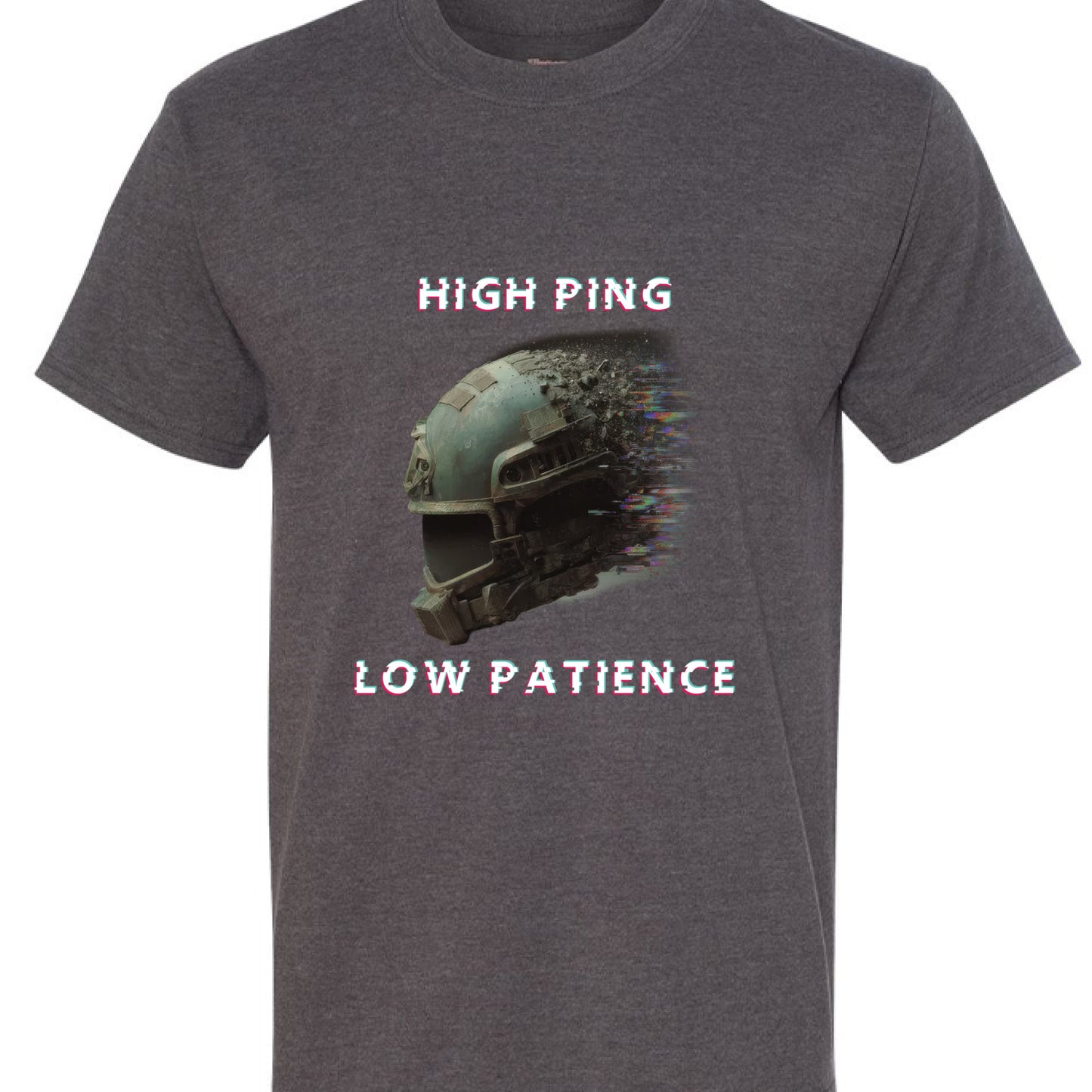 CHARCOAL HEATHER - FRONT